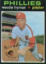 1971 Topps Baseball Cards      414     Woodie Fryman